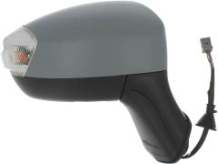 Ford Kuga 2008-2012 Electric Heated Primed (Suitable for Painting) Wing Mirror Unit Driver Side