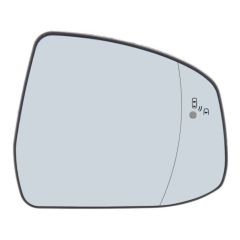 Ford Focus 2009-2012 Heated Blind Spot Detection Aspherical Wing Mirror Glass Driver Side