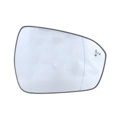 Ford Mondeo 2014-2018 Heated Blind Spot Detection Aspherical Wing Mirror Glass Driver Side