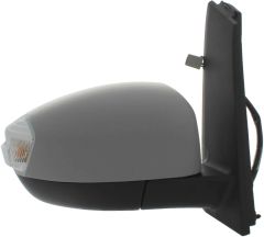 Ford C-Max 2010-2015 Electric Heated Primed (Suitable for Painting) Wing Mirror Unit Driver Side