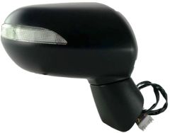 Honda Jazz 2005-2008 Electric Heated Primed (Suitable for Painting) Wing Mirror Unit Driver Side