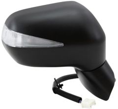 Honda Civic 2009-2011 Electric With Indicator Primed (Suitable for Painting) Wing Mirror Unit Driver Side