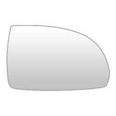 Kia Rio 2005-2009 Heated Convex Wing Mirror Glass Driver Side