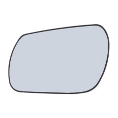 Mazda 3 2007-2009 Non-Heated (Round Connection) Convex Wing Mirror Glass Passenger Side