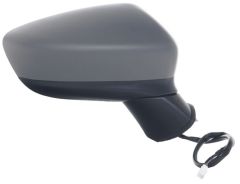 Mazda 6 2012-2014 Electric Heated Primed (Suitable for Painting) Wing Mirror Unit Driver Side