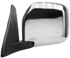 Mitsubishi Shogun 1991-1995 Manual Chrome Wing Mirror Unit Passenger Side