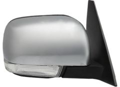 Mitsubishi Shogun 2006-2012 Electric Heated Power Folding Chrome Wing Mirror Unit Driver Side