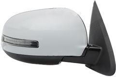 Mitsubishi Outlander 2018-2021 Electric Heated Power Folding With Indicator Primed (Suitable for Painting) Wing Mirror Unit Driver Side