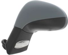 Peugeot 308 2011-2013 Electric Heated Primed Cover (Suitable for Painting) Black Arm Wing Mirror Unit Passenger Side