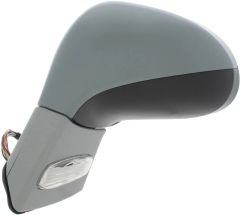 Peugeot 308 2008-2011 Electric Heated Power Folding With Memory Primed (Suitable for Painting) Wing Mirror Unit Passenger Side