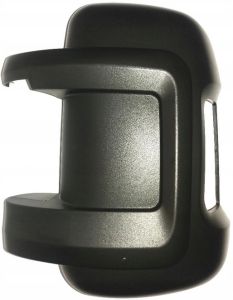 Vauxhall Movano-e 2021-2024 Textured Black (Short Arm Compatible) (5-Screw Mounting) Wing Mirror Cover Passenger Side