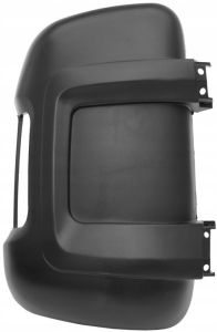 Vauxhall Movano 2021-2024 Textured Black (Long Arm Compatible) Wing Mirror Cover Driver Side