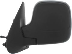 Citroen Berlingo 2004-2010 Manual (Cable Toggle) Black Wing Mirror Unit Passenger Side