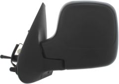 Citroen Berlingo 1996-2002 Manual (Cable Toggle) Heated Black Wing Mirror Unit Passenger Side