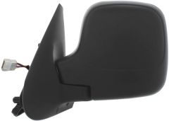 Peugeot Partner 1996-2002 Electric Heated Black Wing Mirror Unit Passenger Side