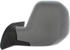 Citroen Berlingo 2008-2012 Electric Heated Power Folding (Large Cover Type) Primed (Suitable for Painting) Wing Mirror Unit Passenger Side