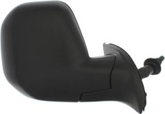 Citroen Berlingo 2008-2012 Manual (Cable Toggle) (Large Cover Type) Black Wing Mirror Unit Driver Side