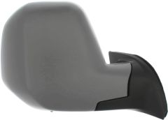 Citroen Berlingo 2008-2012 Electric Heated Power Folding (Large Cover Type) Primed (Suitable for Painting) Wing Mirror Unit Driver Side