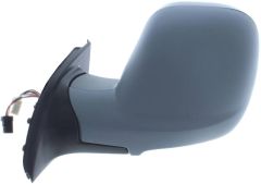 Citroen Berlingo 2012-2018 Electric Heated Primed (Suitable for Painting) Wing Mirror Unit Passenger Side