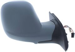 Peugeot Partner 2012-2015 Electric Heated Primed (Suitable for Painting) Wing Mirror Unit Driver Side