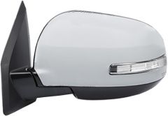 Mitsubishi Outlander 2009-2012  Electric Heated Power Folding With Indicator Primed (Suitable for Painting) Wing Mirror Unit Passenger Side