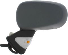 Renault Modus 2004-2008 Electric Heated Clear Indicator Primed (Suitable for Painting) Wing Mirror Unit Passenger Side