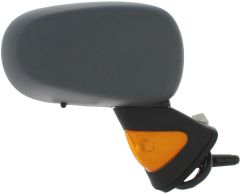 Renault Modus 2004-2008 Electric Heated Amber Indicator Primed (Suitable for Painting) Wing Mirror Unit Driver Side