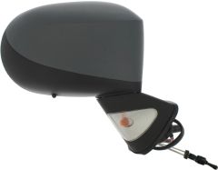 Renault Modus 2008-2012 Manual (Cable Toggle) Primed (Suitable for Painting) Wing Mirror Unit Driver Side