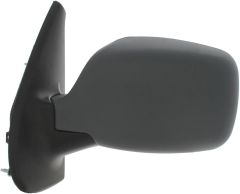 Renault Kangoo 2003-2005 Electric Heated Primed (Suitable for Painting) Wing Mirror Unit Passenger Side