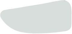 Vauxhall Movano 2020-2022 Non-Heated Clear Tinted Convex Lower Wing Mirror Glass Passenger Side