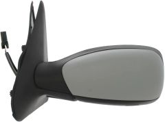 Peugeot 306 1999-2001 Electric Heated Primed (Suitable for Painting) Wing Mirror Unit Passenger Side