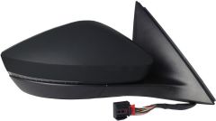 Skoda Scala 2024-2026 Electric Heated Black Wing Mirror Unit Driver Side