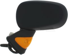 Renault Modus 2004-2008 Electric Heated Amber Indicator Black Wing Mirror Unit Passenger Side