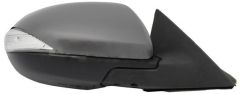 Mazda 6 2007-2010 Electric Heated Power Folding With Indicator Primed (Suitable for Painting) Wing Mirror Unit Driver Side