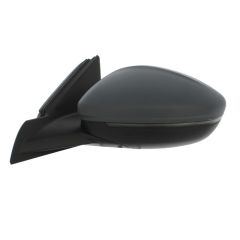 Peugeot 208 2019-2024 Electric Heated Power Folding Primed (Suitable for Painting) Wing Mirror Unit Passenger Side