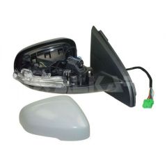 Volvo S60 2010-2013 Electric Heated Primed (Suitable for Painting) Wing Mirror Unit Driver Side