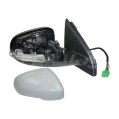 Volvo S60 2010-2013 Electric Heated With Memory Primed (Suitable for Painting) Wing Mirror Unit Driver Side