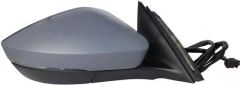 Skoda Superb 2015-2019 Electric Heated Primed (Suitable for Painting) Wing Mirror Unit Driver Side