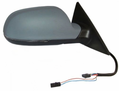 Audi A5 2011-2016 Electric Heated with Lane Change Assist Primed (Suitable For Painting) Wing Mirror Unit Driver Side