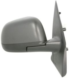 Dacia Lodgy 2012-2022 Manual (Cable Toggle) With Temperature Sensor Primed (Suitable for Painting) Wing Mirror Unit Driver Side