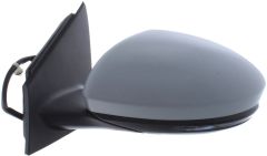 Renault Megane 2016-2020 Electric Heated Power Folding Primed (Suitable for Painting) Wing Mirror Unit Passenger Side