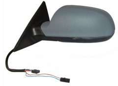 Audi A5 2011-2016 Electric Heated Power Folding with Memory & Lane Change Assist Primed (Suitable For Painting) Wing Mirror Unit Passenger Side