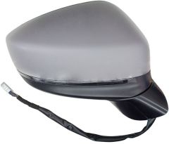 Mazda CX-5 2021-2025 Electric Heated Power Folding Primed (Suitable for Painting) Wing Mirror Unit Driver Side