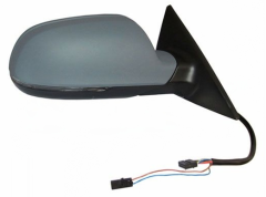 Audi A5 2011-2016 Electric Heated Power Folding with Memory & Lane Change Assist Primed (Suitable For Painting) Wing Mirror Unit Driver Side