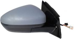 Vauxhall Grandland 2022-2025 Electric Heated Power Folding Primed (Suitable for Painting) Wing Mirror Unit Driver Side