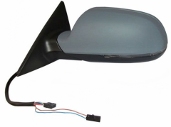 Audi A5 2011-2016 Electric Heated Power Folding Primed (Suitable For Painting) Wing Mirror Unit Passenger Side