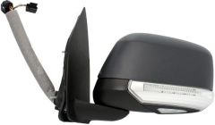 Nissan Navara 2007-2010 Electric Heated Power Folding With Memory Primed (Suitable for Painting) Wing Mirror Unit Passenger Side