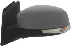 Ford Focus 2014-2018 Electric Heated Power Folding Primed (Suitable for Painting) Wing Mirror Unit Passenger Side