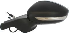 Citroen C3 2018-2020 Manual (Cable Toggle) Black Wing Mirror Unit Passenger Side