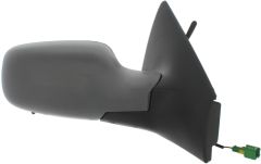 Renault Megane 2005-2008 Manual (Cable Toggle) Primed (Suitable for Painting) Wing Mirror Unit Driver Side